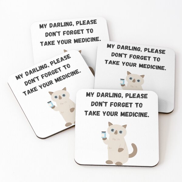 Item preview, Cute Nurse Cat - Medicine Reminder Quote designed and sold by PeplumiArt.