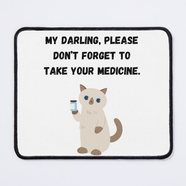 Item preview, Cute Nurse Cat - Medicine Reminder Quote designed and sold by PeplumiArt.