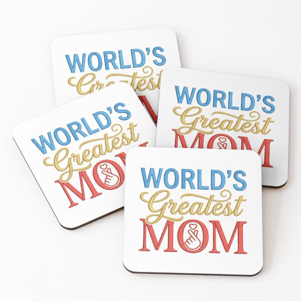 Item preview, Mothers Day - World's Greatest Mom designed and sold by Johnmob.