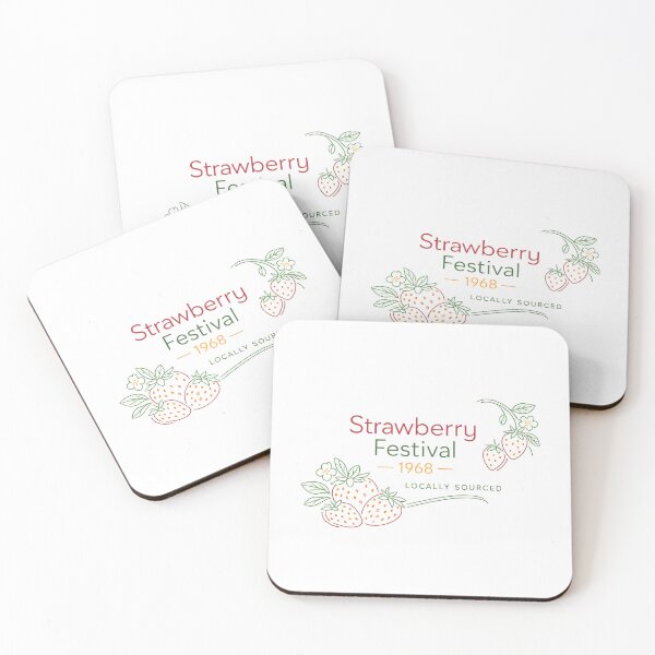 Item preview, Strawberry Festival 1968 Locally Sourced designed and sold by LuveraxArt.