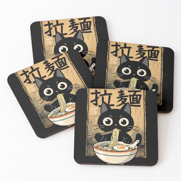Artikelvorschau, Japanisches Neko Ramen entworfen und verkauft von ArtsB.