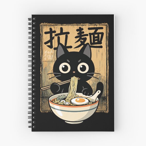 Artikelvorschau, Japanisches Neko Ramen entworfen und verkauft von ArtsB.