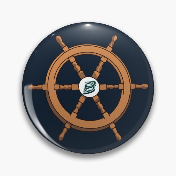 Item preview, Boston Fleet Captain’s Wheel Navy designed and sold by EL Art.