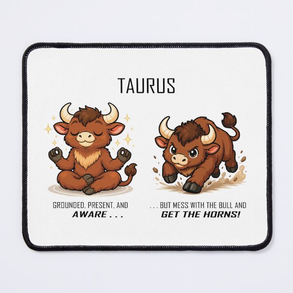 Item preview, Taurus - Don't Mess with the Bull designed and sold by Remake Design Lab.
