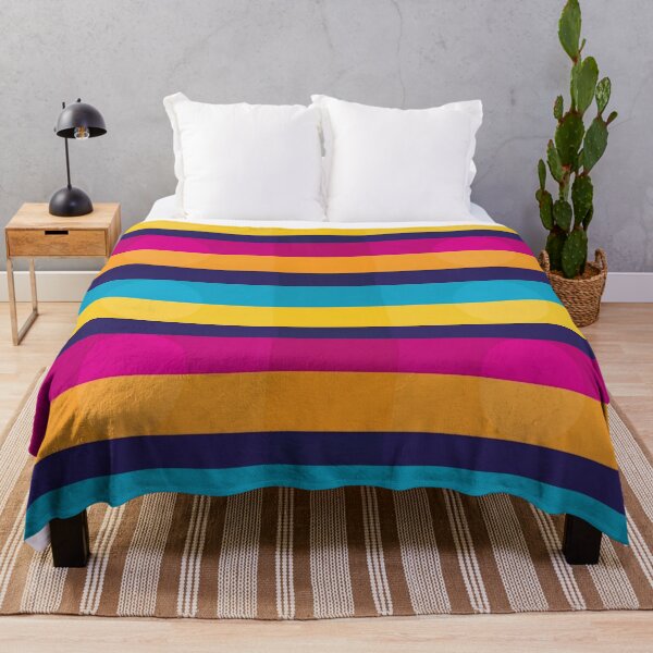 Item preview, Colorful Bold Horizontal Stripes Seamless Pattern Bright designed and sold by Ed & Harmony.