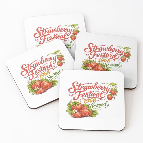 Item preview, Strawberry Festival 1968 Locally Sourced designed and sold by LuveraxArt.