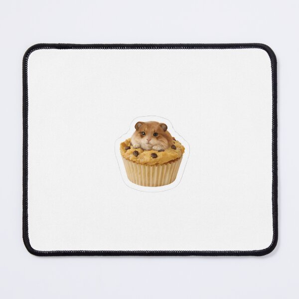 Item preview, Muffin Hamster Sticker Cute Funny Animal Meme designed and sold by Luxers Sticker Shop.