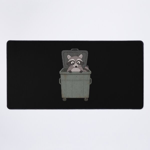 Item preview, Cute Raccoon in Dumpster designed and sold by ContTraders.