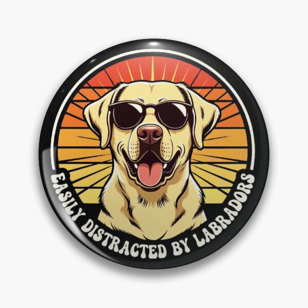 Item preview, Easily Distracted By Labradors  designed and sold by trendnest_shop.