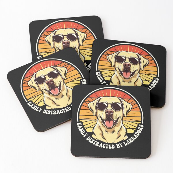 Item preview, Easily Distracted By Labradors  designed and sold by trendnest_shop.