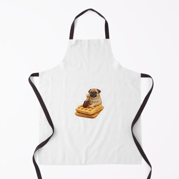 Item preview, Waffle Dog Sticker Funny Meme Cute Animal Food designed and sold by Luxers Sticker Shop.
