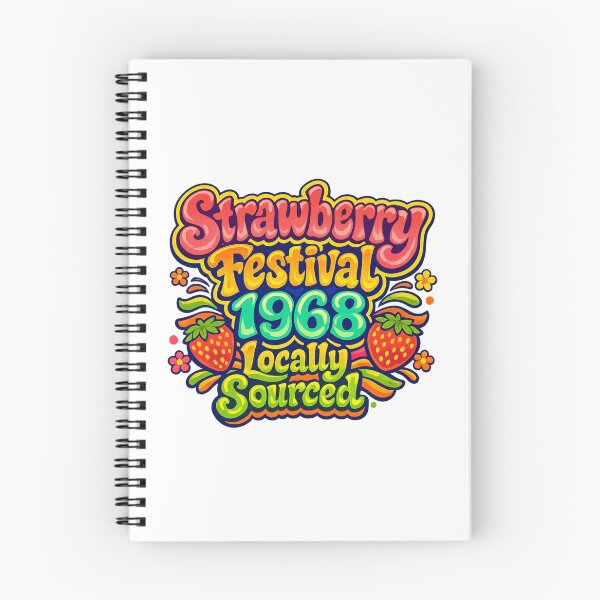 Item preview, Strawberry Festival 1968 Locally Sourced designed and sold by LuveraxArt.