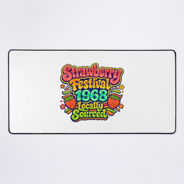 Item preview, Strawberry Festival 1968 Locally Sourced designed and sold by LuveraxArt.
