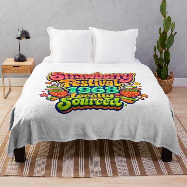 Item preview, Strawberry Festival 1968 Locally Sourced designed and sold by LuveraxArt.