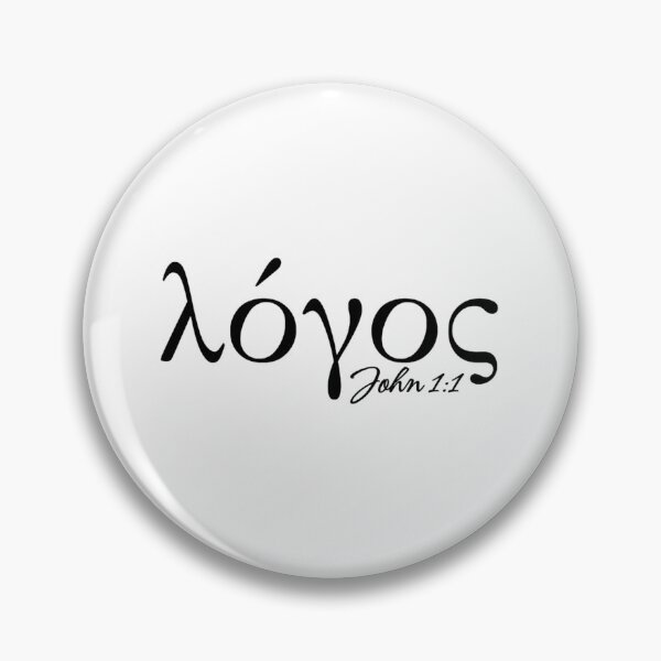 Item preview, Logos - John 1:1 The Word Was God - Black Design designed and sold by MoriaStore.