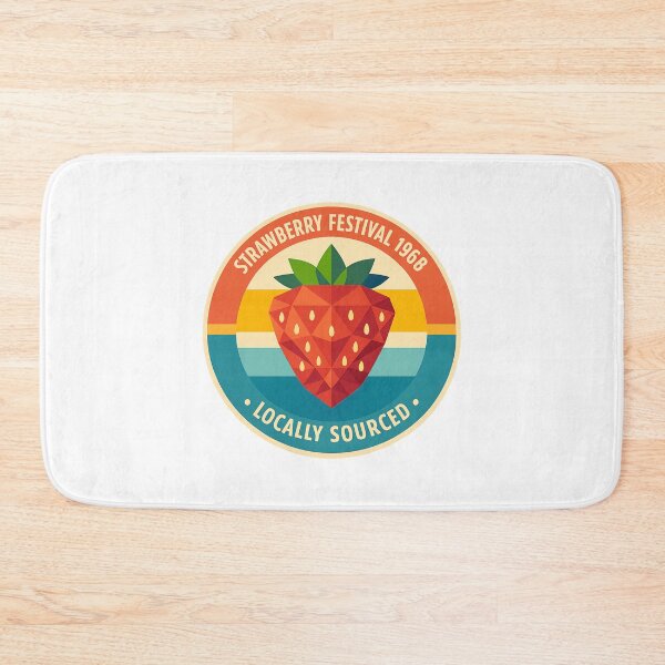 Item preview, Strawberry Festival 1968 Locally Sourced designed and sold by LuveraxArt.