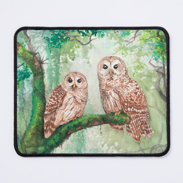 Item preview, Barred Owls designed and sold by Jessicas-Corner.