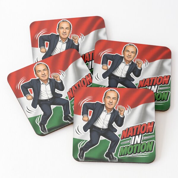 Item preview, The Dancing Minister Meme – Funny Political Victory Dance, Hungary Election Health Minister designed and sold by digiscapeart.