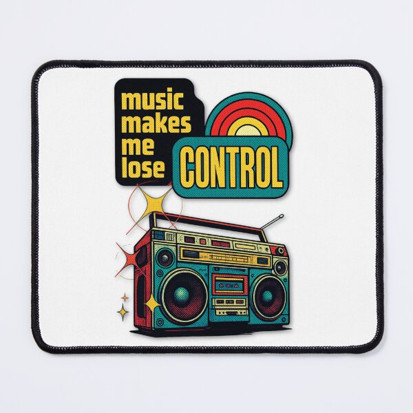 Item preview, 2000 Gen Y Millennial Music Makes Me Lose Control designed and sold by pulse_retail.