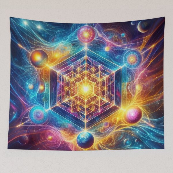 Item preview, Stellar Cosmic Metatron's Cube designed and sold by ptabf25.
