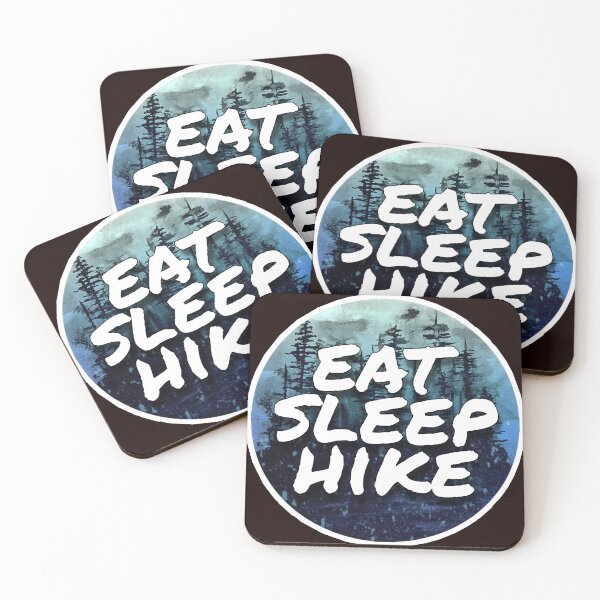 Item preview, Eat, Sleep, Hike designed and sold by Scattered Mind Designs: Consistency is hell. .