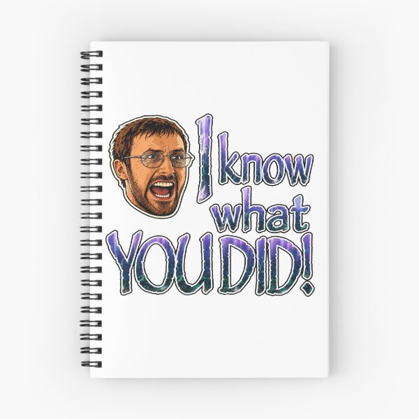 Item preview, “I Know What You Did!” Papyrus Font Parody Reaction Design designed and sold by Nigelum.
