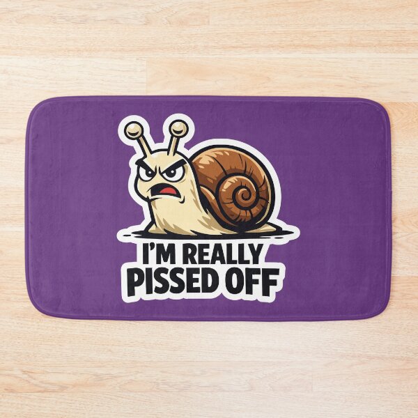 Item preview, Angry Snail – I’m Really Pissed Off Funny Meme Shirt designed and sold by Mati-Studio.