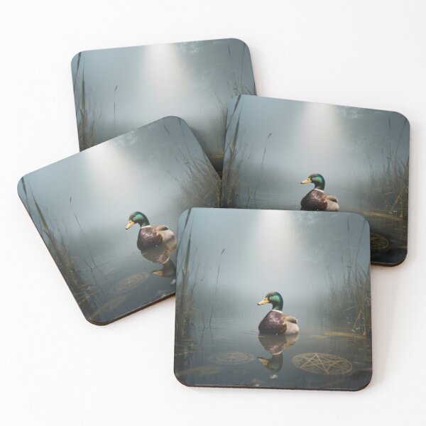 Item preview, Occult Mallard designed and sold by HabitableMoons.