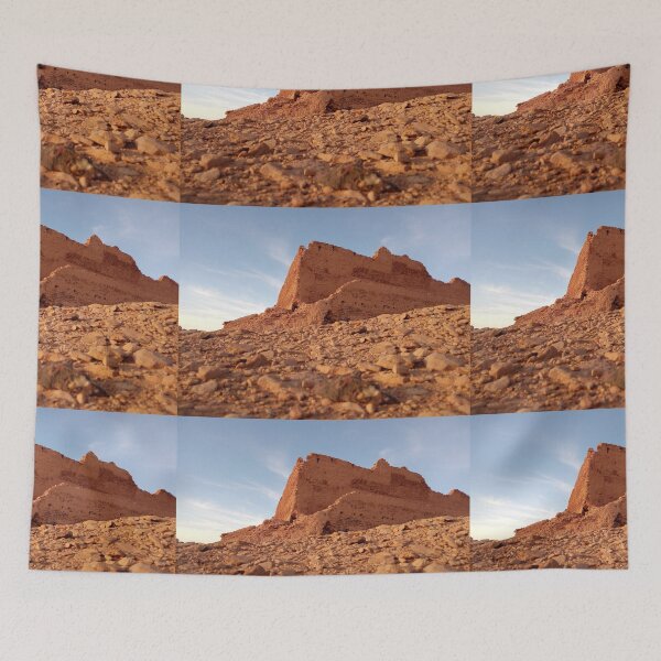 Item preview, Ancient desert palace designed and sold by MeowTouch Art.