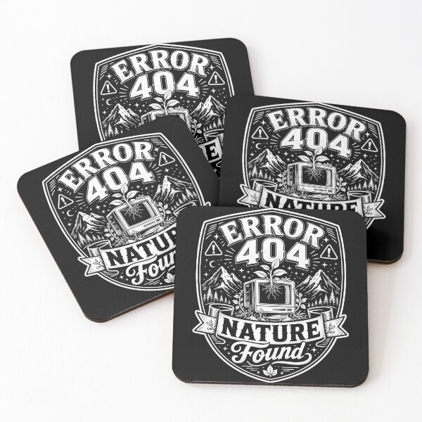 Item preview, Error 404 Nature Found designed and sold by NeuralDraft.