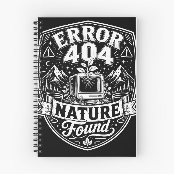 Item preview, Error 404 Nature Found designed and sold by NeuralDraft.