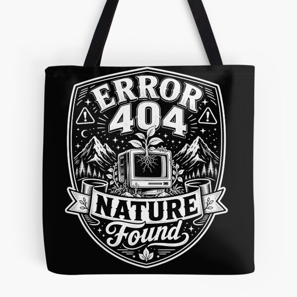 Artikelvorschau, Fehler 404 Natur gefunden entworfen und verkauft von NeuralDraft.