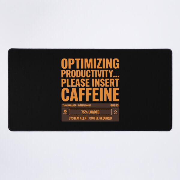 Item preview, Productivity Loading Insert Caffeine Tech Humor designed and sold by Ixnor.