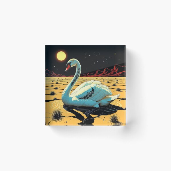 Item preview, Cisne del desierto designed and sold by HabitableMoons.