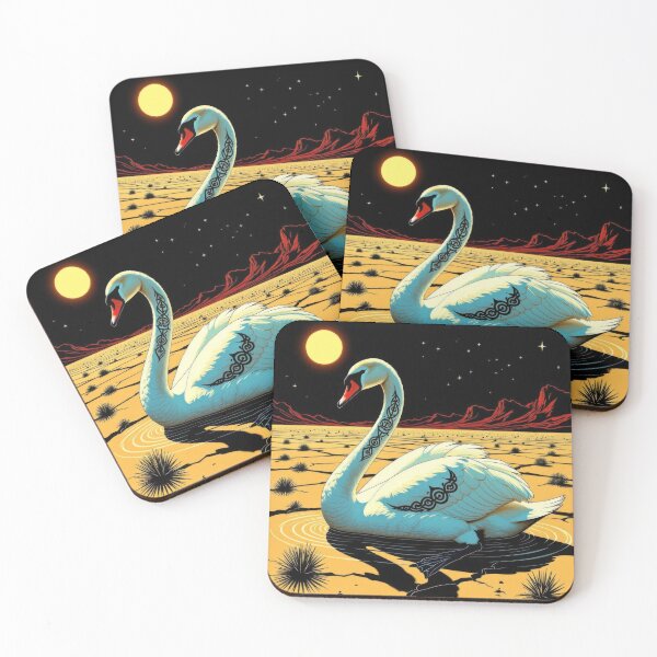 Item preview, Cisne del desierto designed and sold by HabitableMoons.