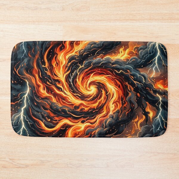 Item preview, Elemental Vortex: Fire and Lightning Storm designed and sold by edstorebeaches.