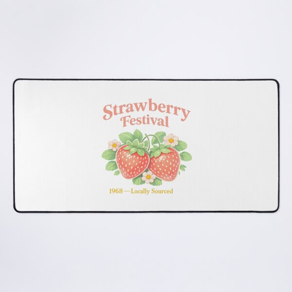 Item preview, Strawberry Festival 1968 Locally Sourced designed and sold by LuveraxArt.
