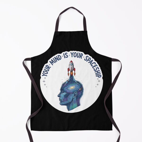 Item preview, Your Mind Is Your Spaceship – Cosmic Mindset Rocket Design designed and sold by Altair_.