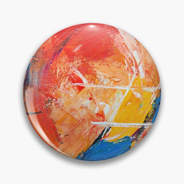 Item preview, Chromatic pulse – vibrant abstract energy painting designed and sold by BlueBerry45.