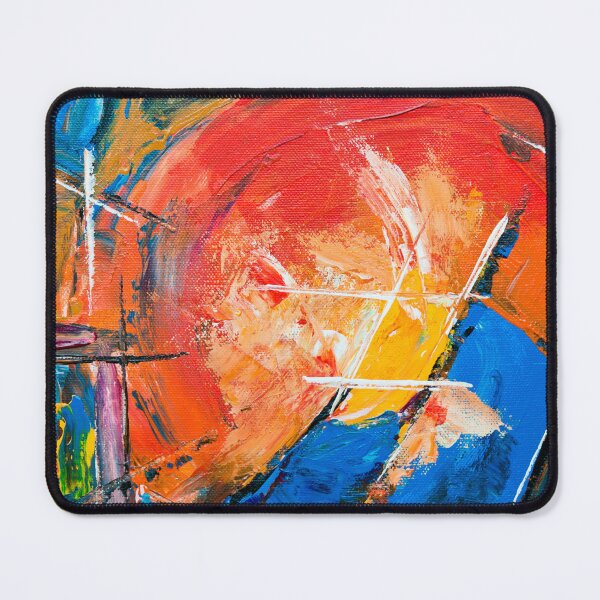 Item preview, Chromatic pulse – vibrant abstract energy painting designed and sold by BlueBerry45.