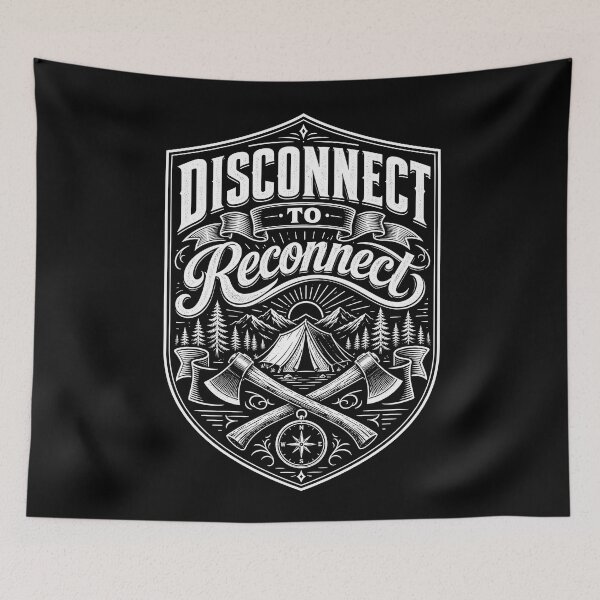 Item preview, Disconnect To Reconnect designed and sold by NeuralDraft.