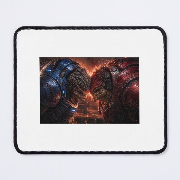 Item preview, Clash of Titans | Sci-Fi Alien Warriors | Brutal Honor Duel designed and sold by Echoes of the Void .