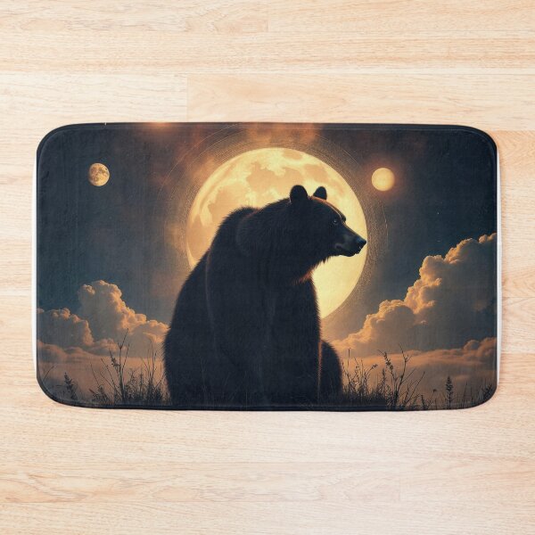 Item preview, Hilltop Black Bear designed and sold by HabitableMoons.