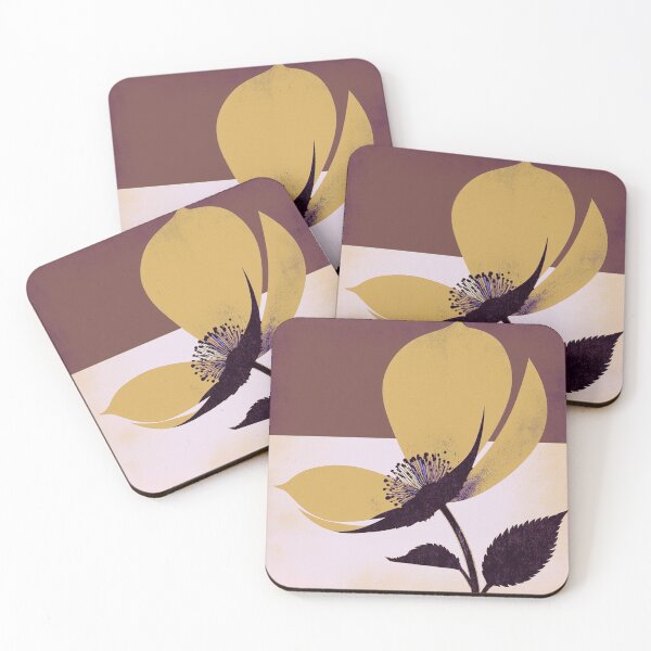 Item preview, Modern Ochre Petals designed and sold by joycrysstudio.