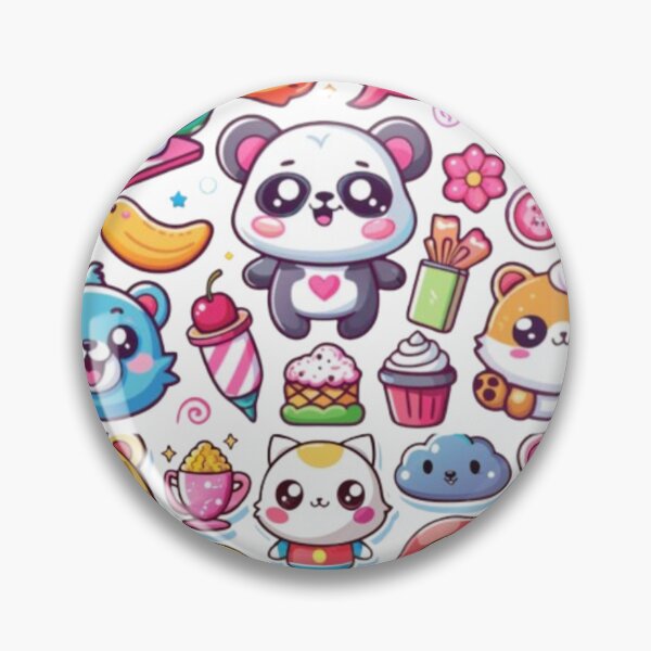 Item preview, Kawaii Sleeping Cat Sticker Cute Animal|Cute Puppy Dog Sticker Fluffy Pet Watercolor designed and sold by Luckangel.