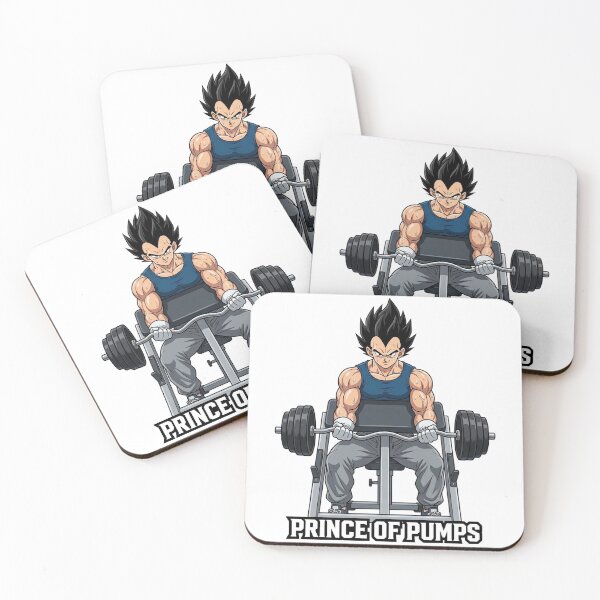 Item preview, Prince of Pumps Anime Gym –Bodybuilding Workout Fitness Design designed and sold by Inner Flame Studio.