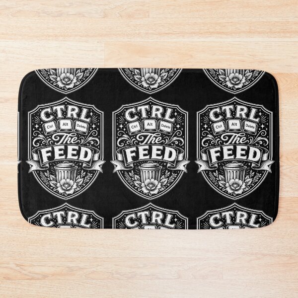 Item preview, Ctrl Alt Delete The Feed Tee designed and sold by NeuralDraft.