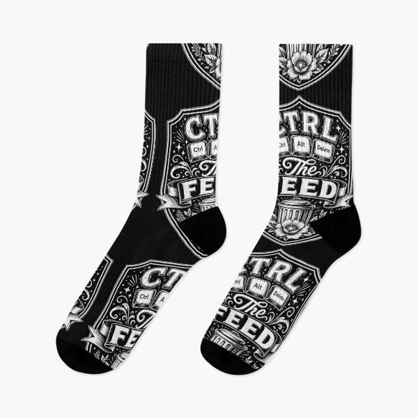 Item preview, Ctrl Alt Delete The Feed Tee designed and sold by NeuralDraft.