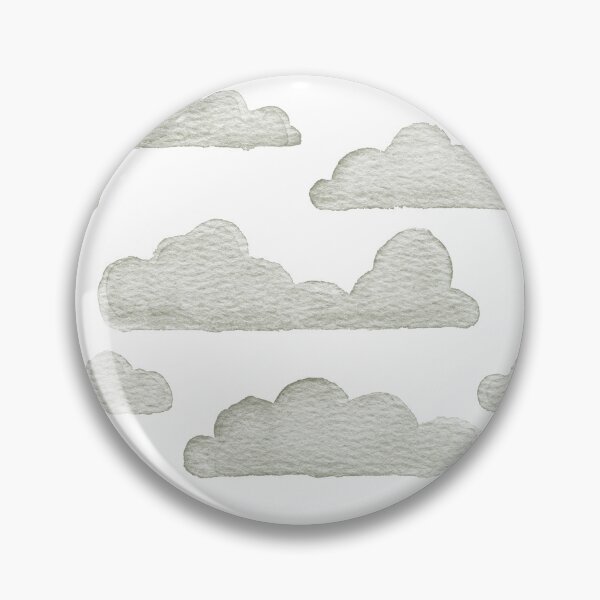 Item preview, Dreamtime Clouds Watercolor Pattern - Snow + Sage - No BG Texture designed and sold by Irene Estelle.