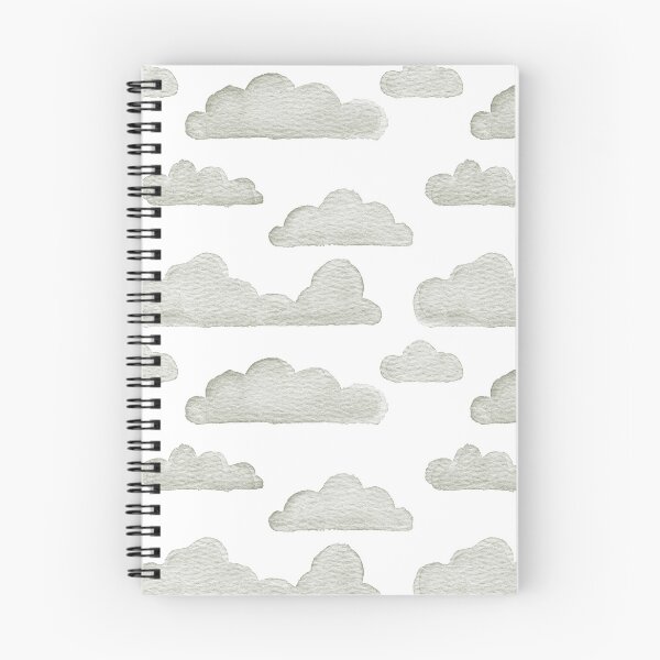 Item preview, Dreamtime Clouds Watercolor Pattern - Snow + Sage - No BG Texture designed and sold by Irene Estelle.
